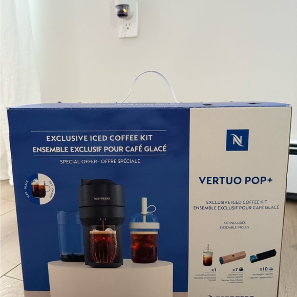 Nespresso Other - Nespresso Vertuo Pop+ Iced Coffee Kit - Black